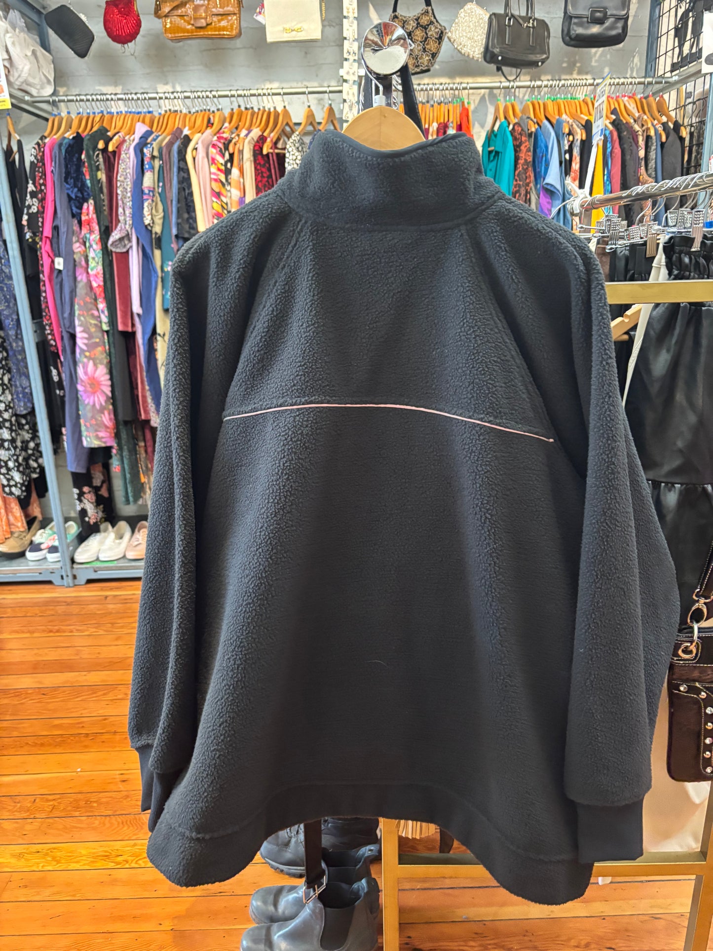 Alder size 5/6X go-far 2.0 fleece button up - NWT