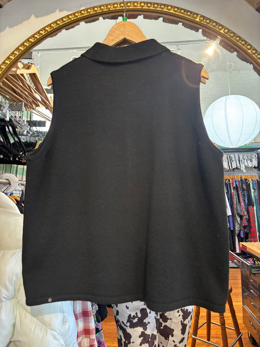 size XL vintage Alia cat vest