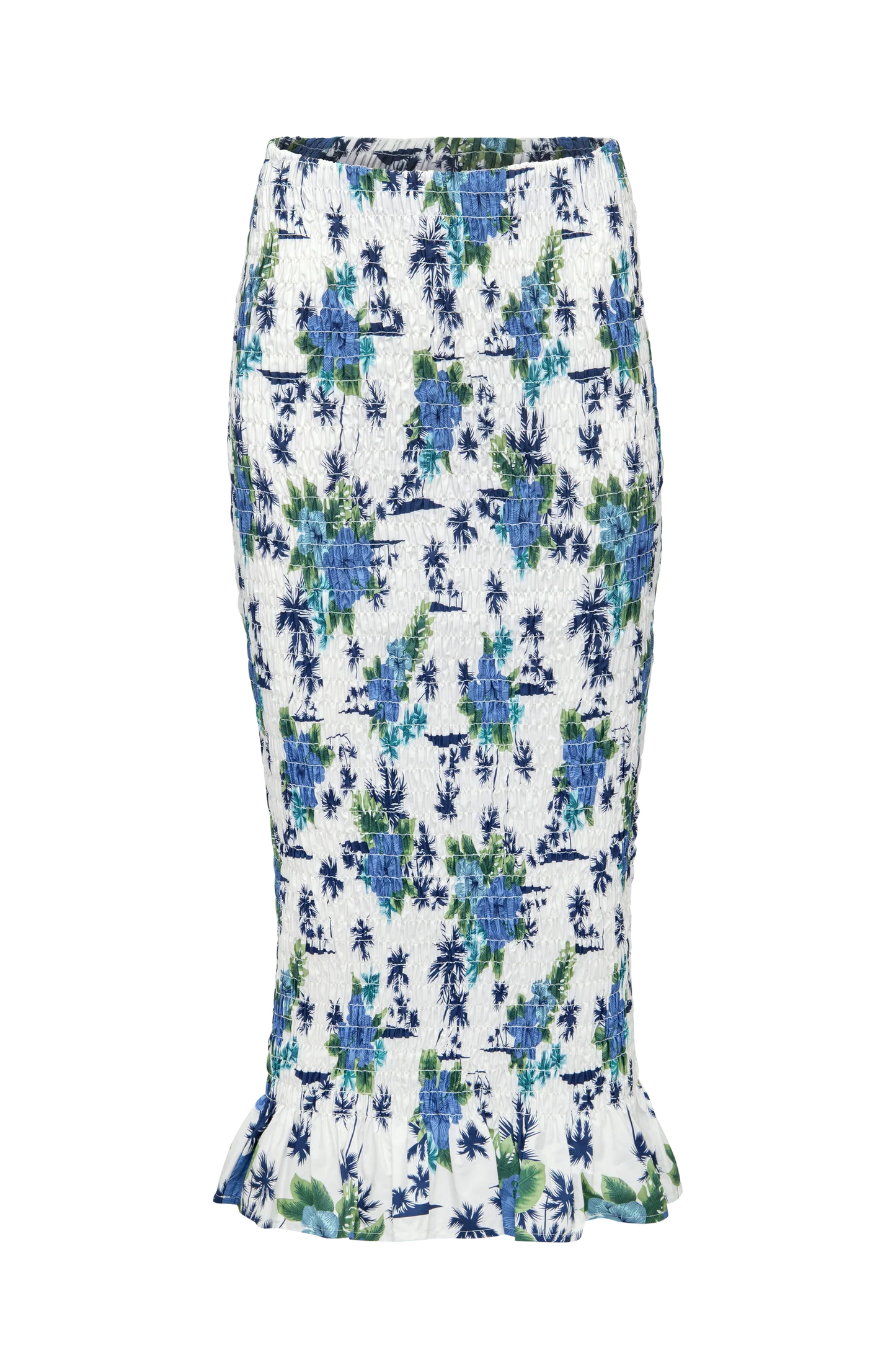 Hilary Macmillan floral skirt RUCHED