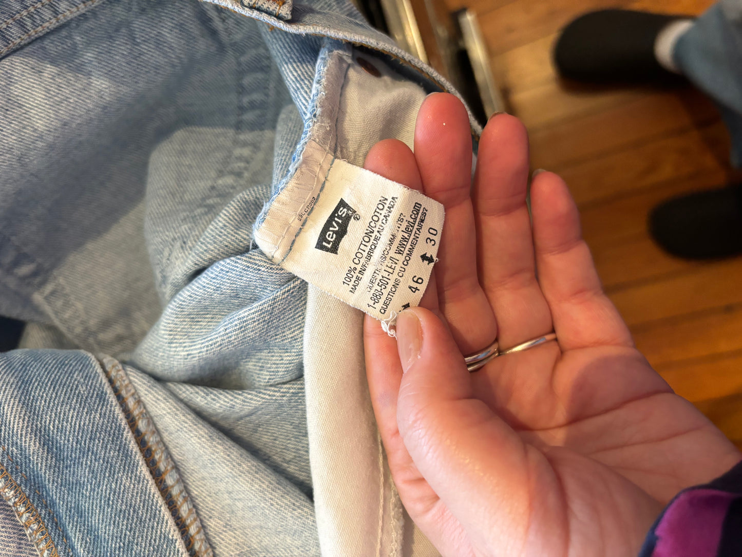 Size 46x 30 orange tab Levi’s