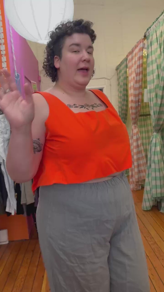 Orange Hilary Macmillan Corset Top