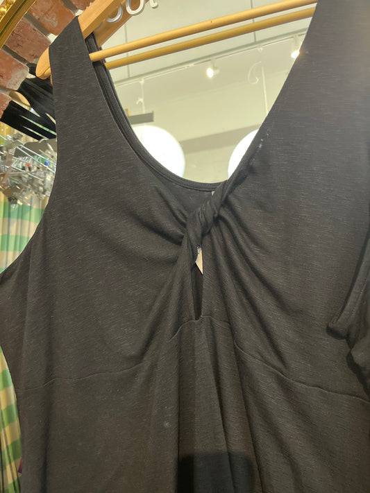 size 5X black poly viscose blend PENN dress - tank