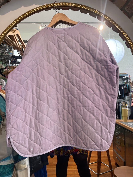 size XXL lavender cotton Shelter jacket - Milo