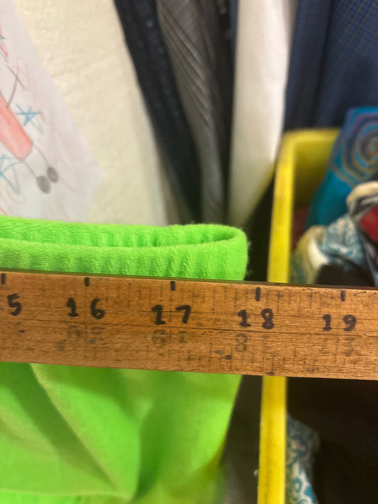 size 2X neon terry cloth Torrid romper - strapless