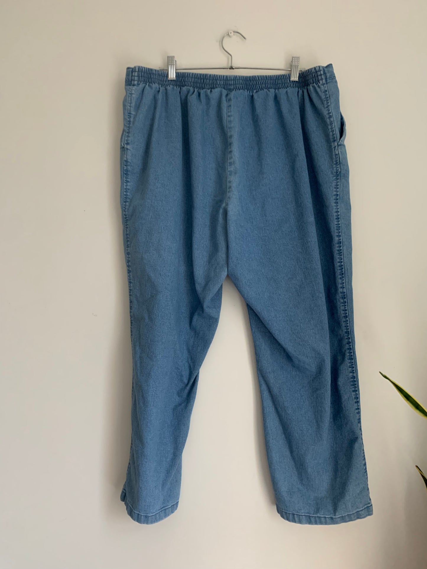 Size 1X petite Vintage Denim Pants