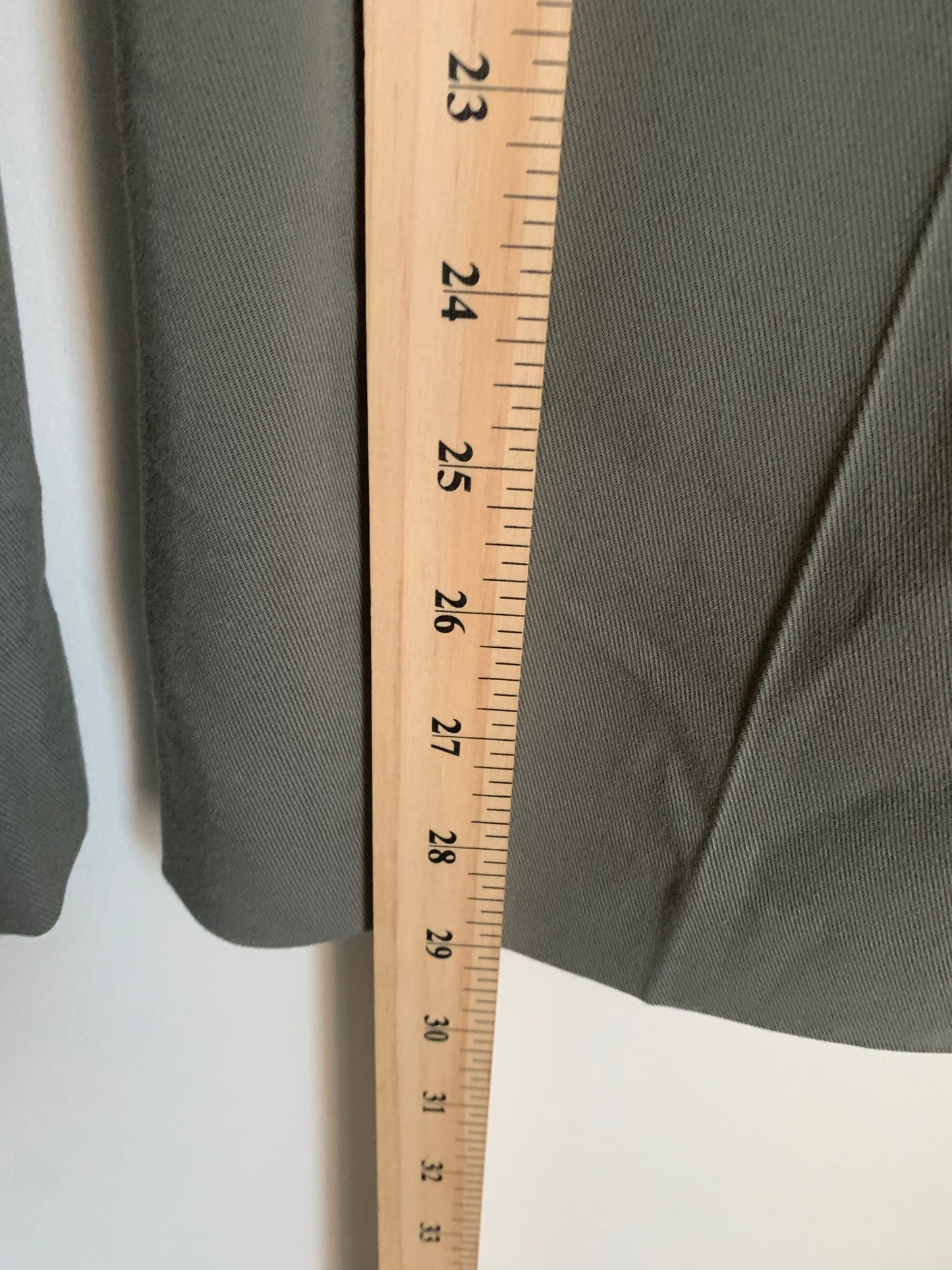 Size 20 Olive High Waist Wide Leg Trousers