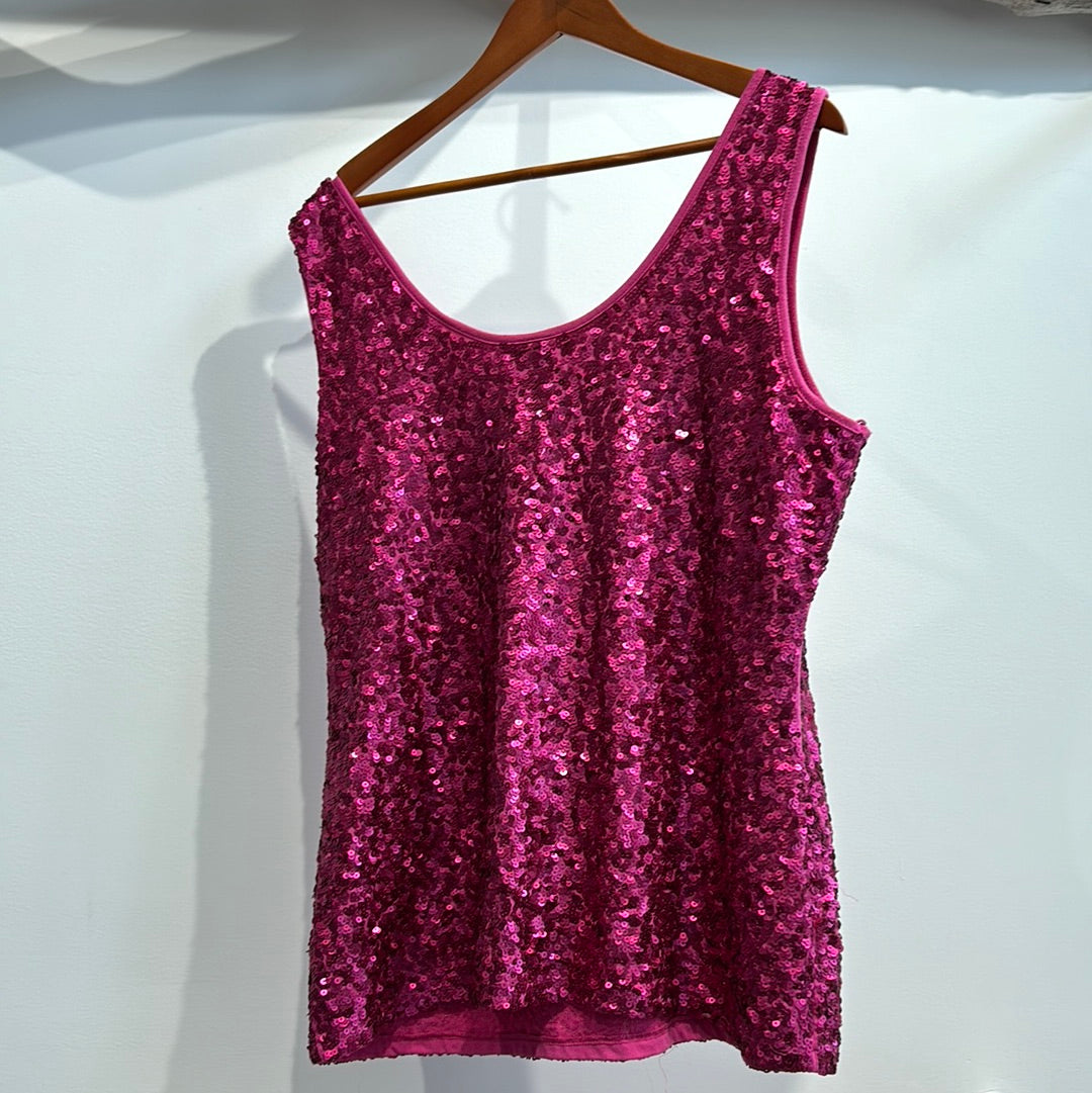 Size 20  pink sequin Gok x for TU Tank