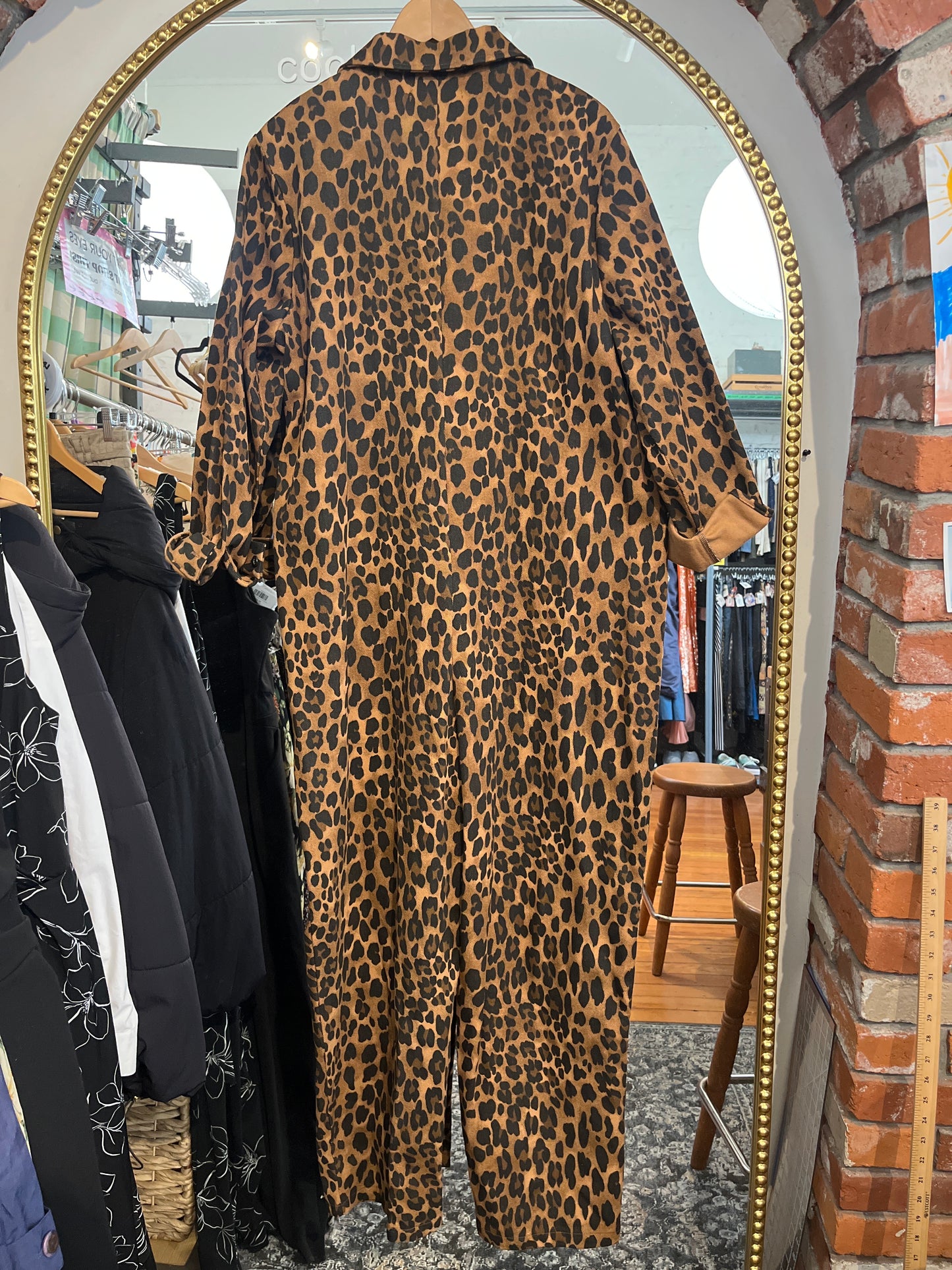 Size L Leopard print RedSky Boiler suit
