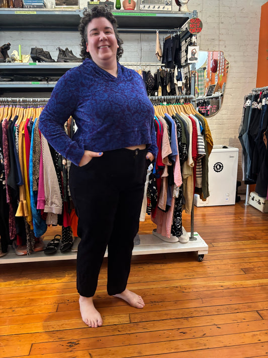 size 2X Robbie black cords Free Label pants - cords