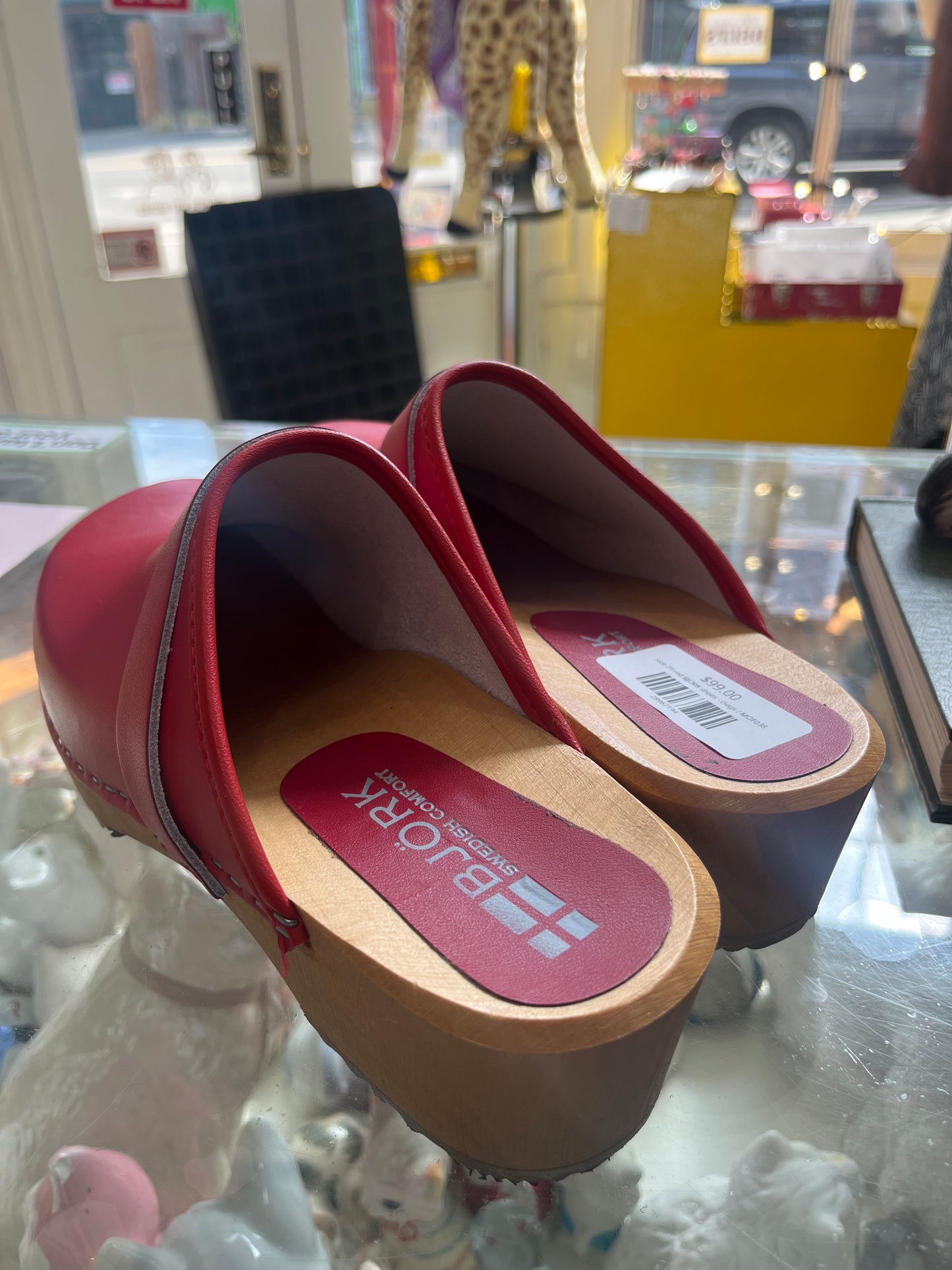 size 39 red BJORK  shoes - clogs