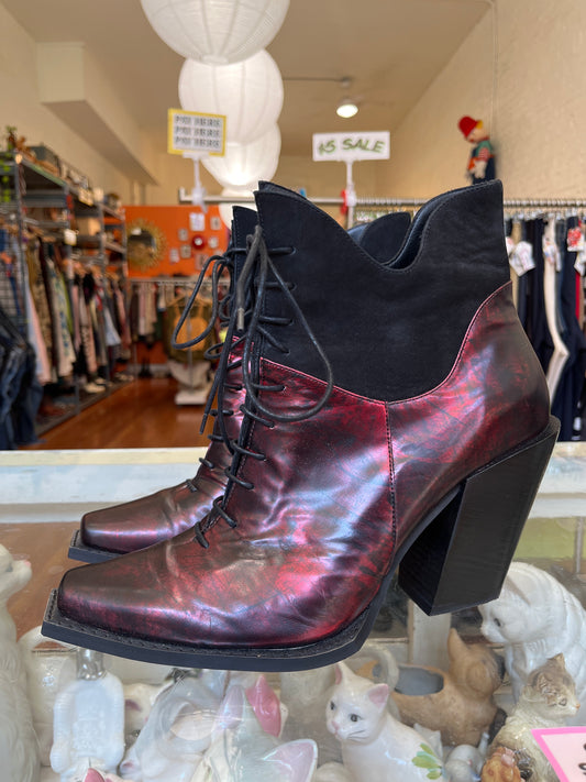 size 11 (mens) Seda Oil Black Fleuvog boots - prince george