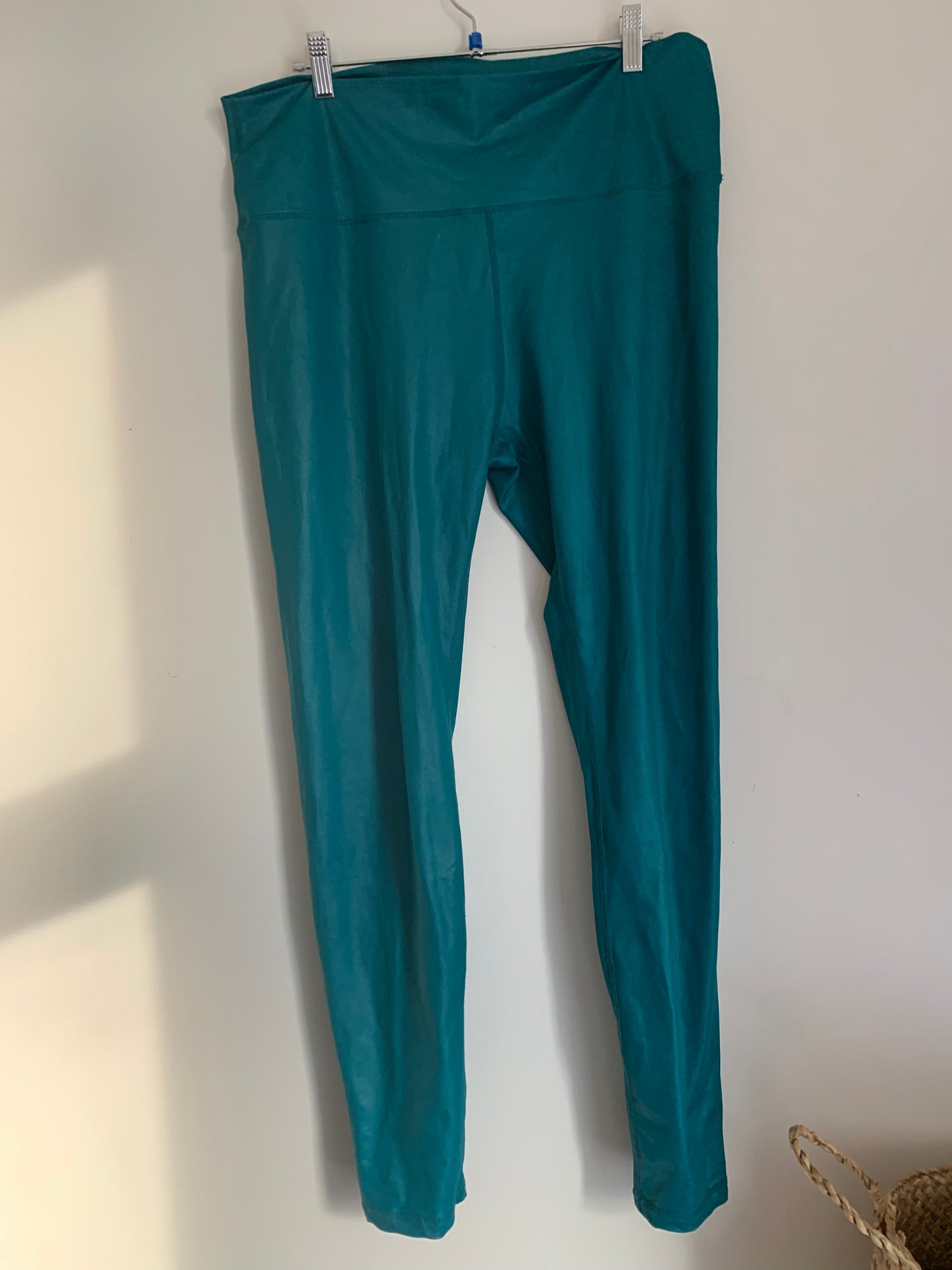 Size 2X Teal Rebdolls Leggings