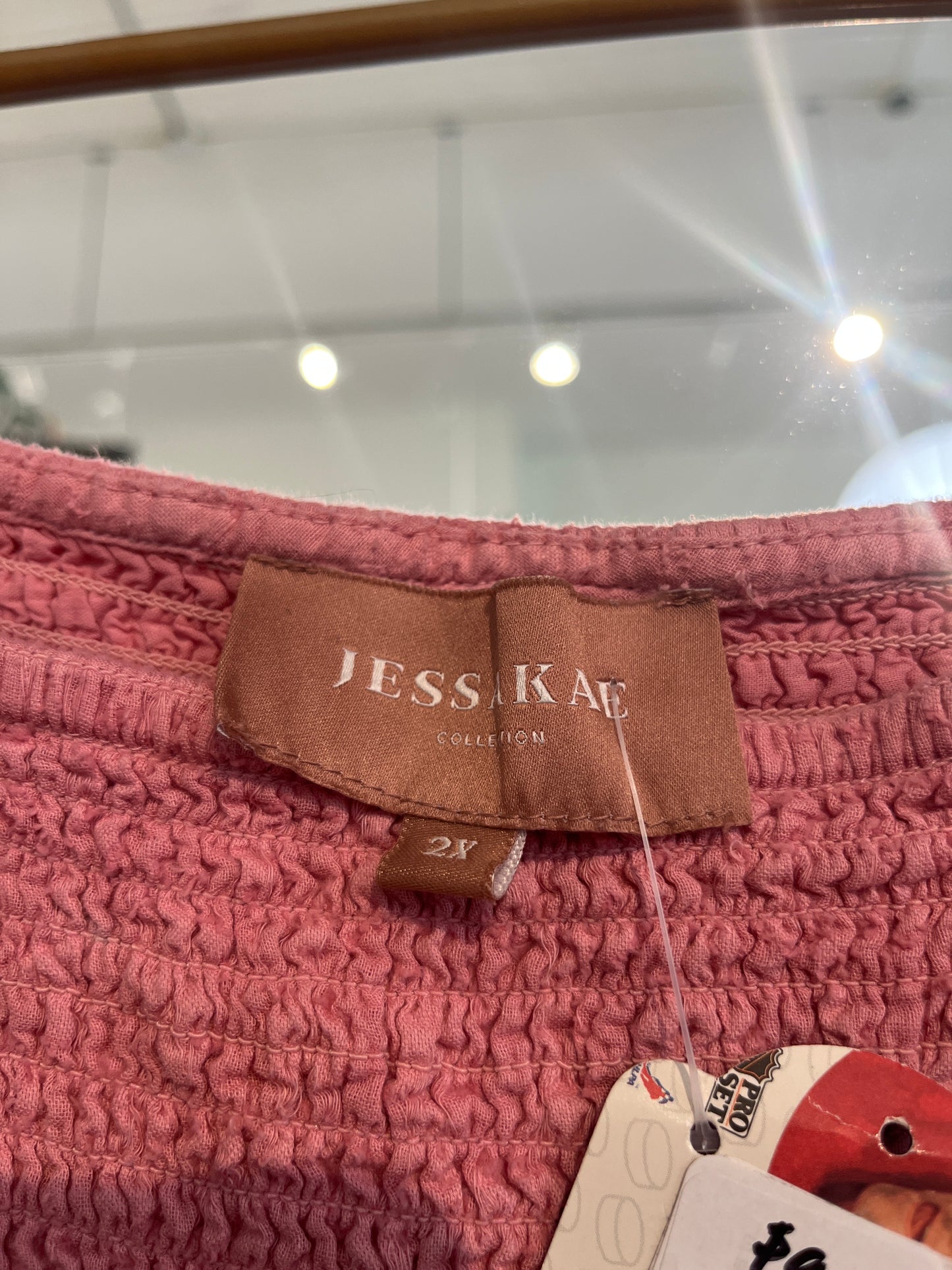 size 2X light pink Jessakae dress - maxi