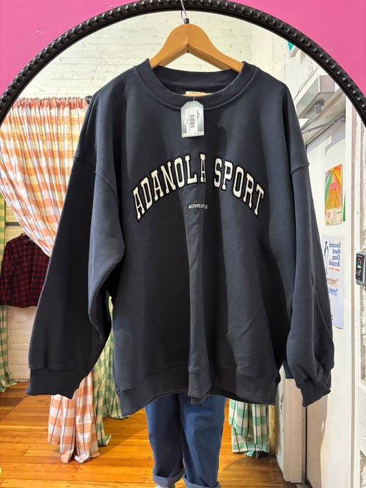 size XXL grey cotton Adanola sweat shirt