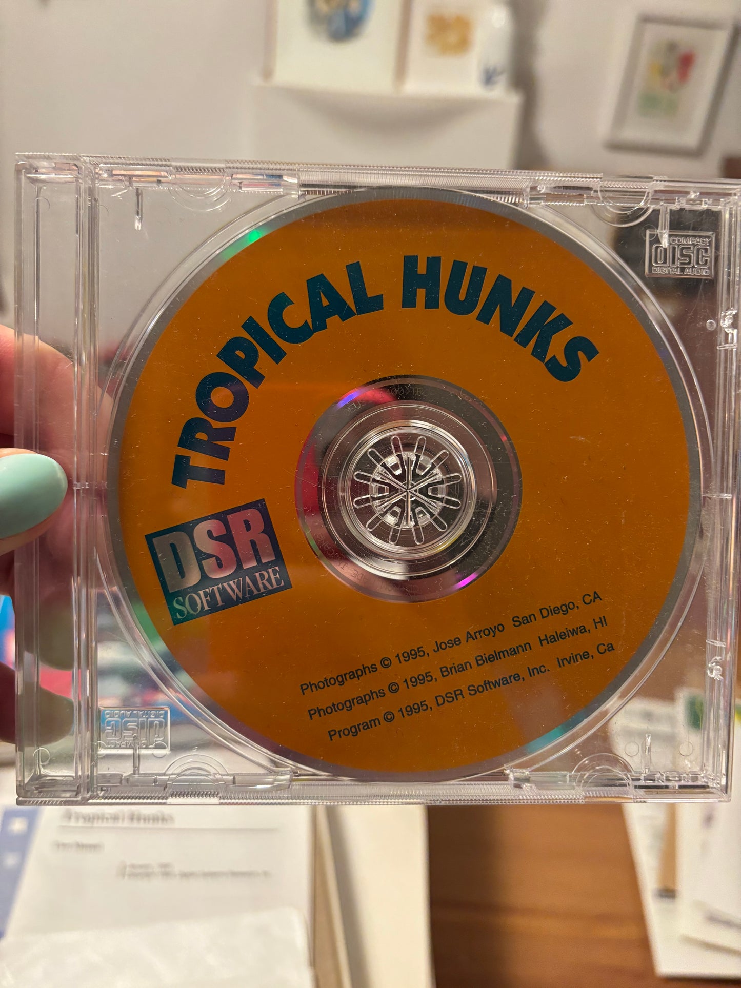 Vintage Tropical Hunks CD-ROM