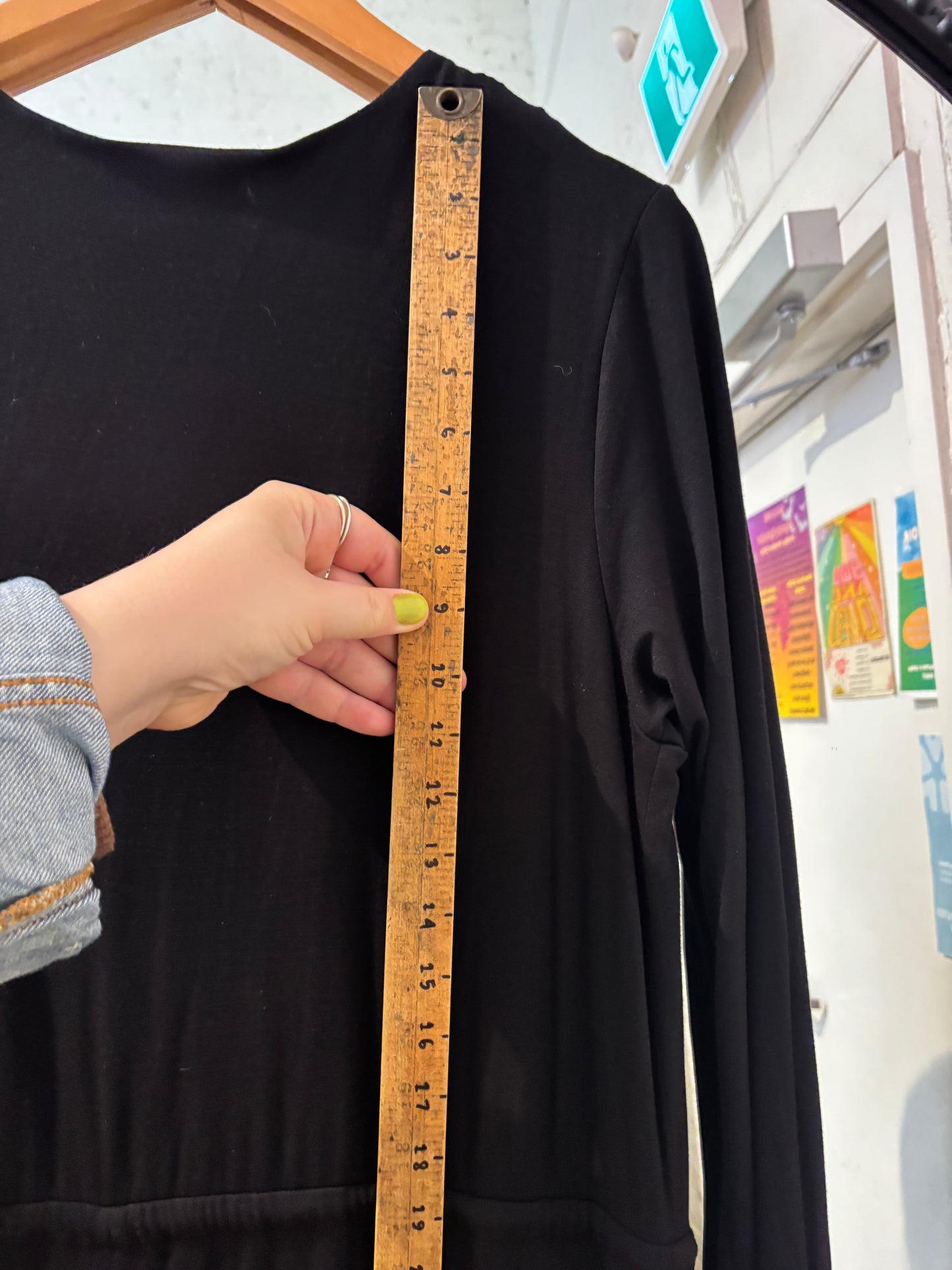 size XLarge black super soft Jackson Rowe jumpsuit