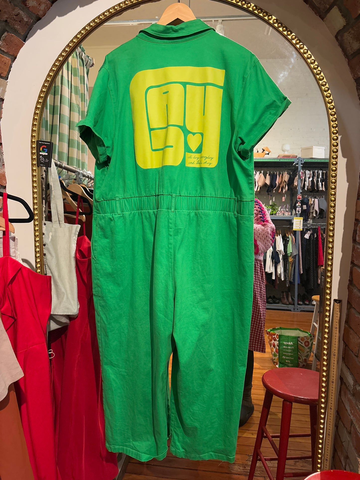 Size XXL green gay Target Jumpsuit