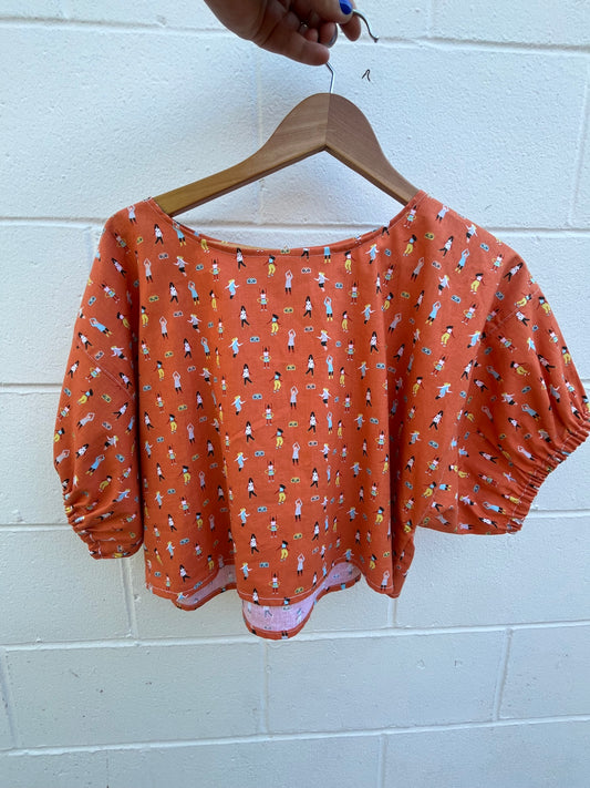 Orange dance crop top Abbie Original MAKER