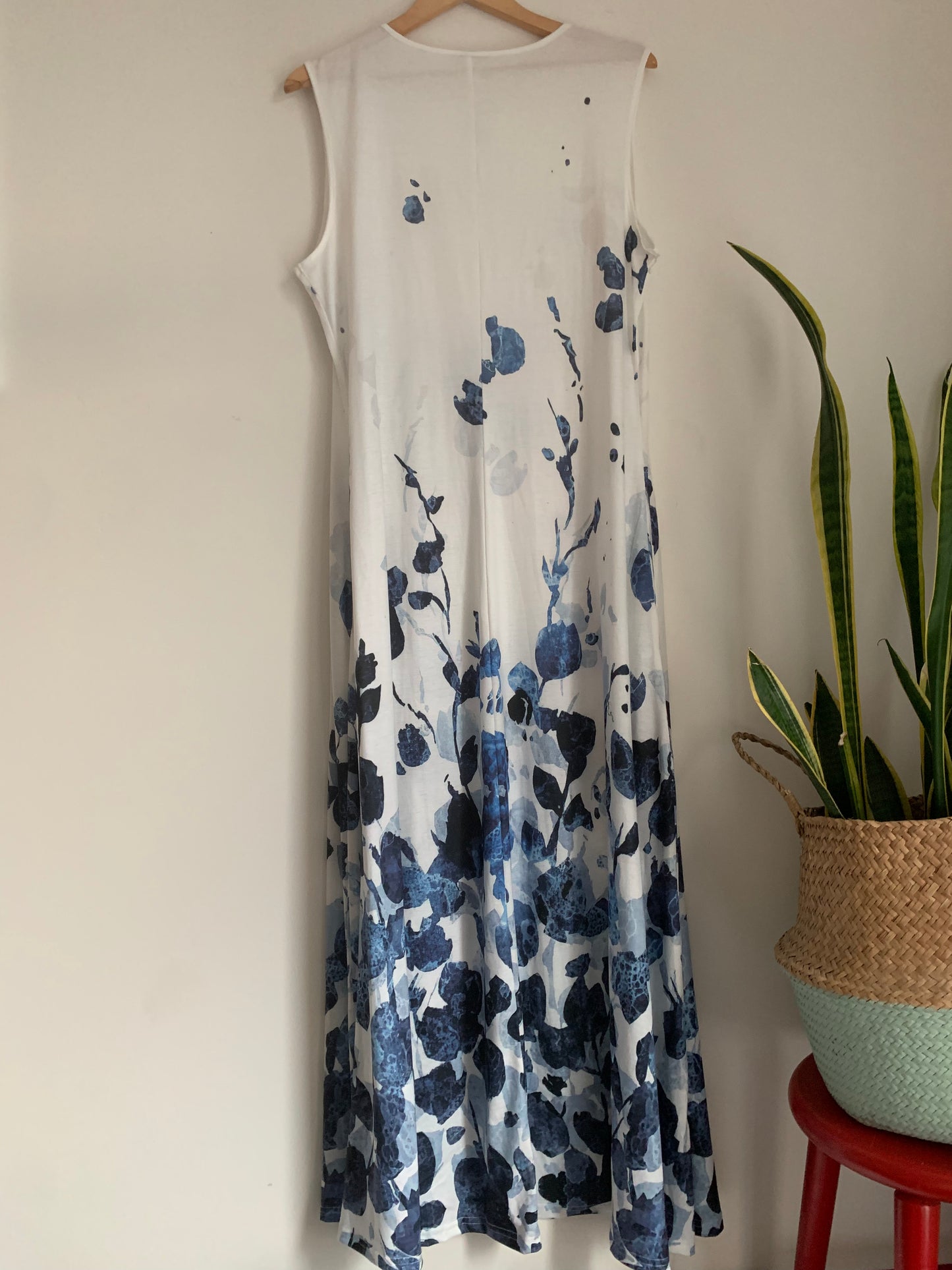 Size 2X Pattern Maxi Dress