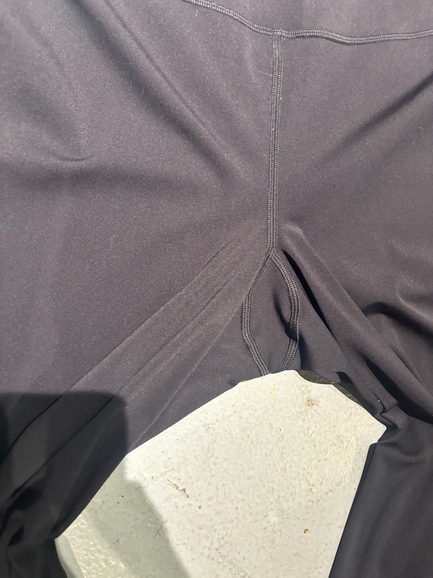 size 18 black technical Luluelemon leggings
