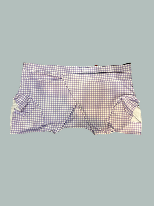 4X Lavender Gingham Nettle's Tale Whitney Top