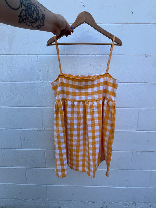 Sunshine Check Dress Abbie Original MAKER