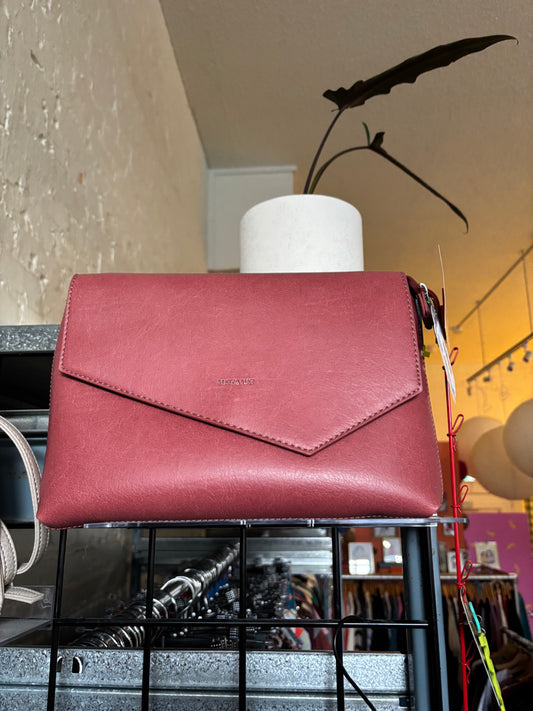 dusty pink Mat and Nat purse - cross body clutch