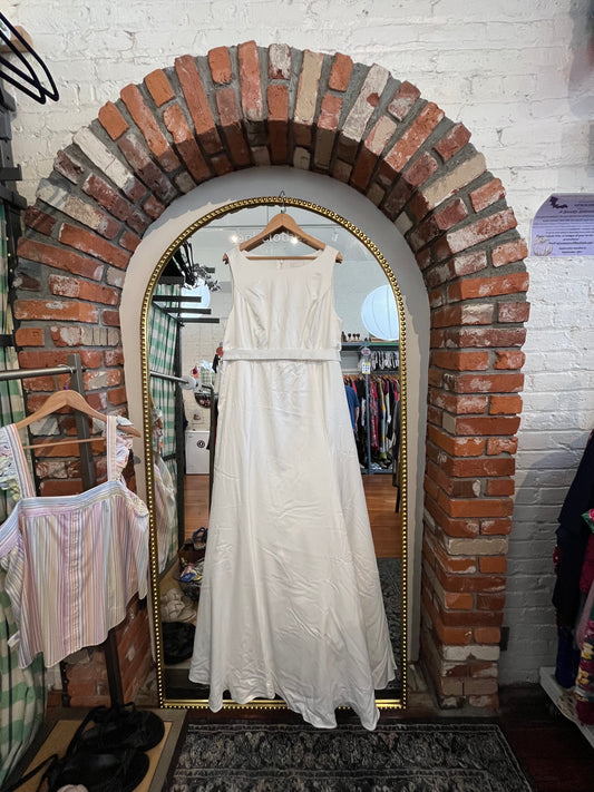 size 16 satin Torrid wedding dress