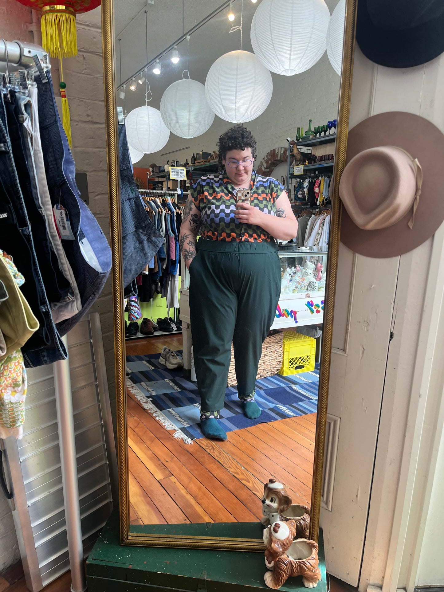 MSRP $208 size 5X(SMALL) dark green Alder Open Air Pants NWOT