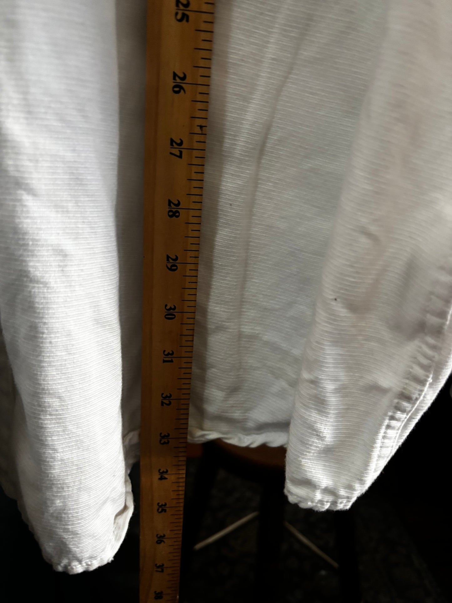 size 3XT white with snap buttons VINTAGE HARLEY Davidson AS IS  button up long sleeve