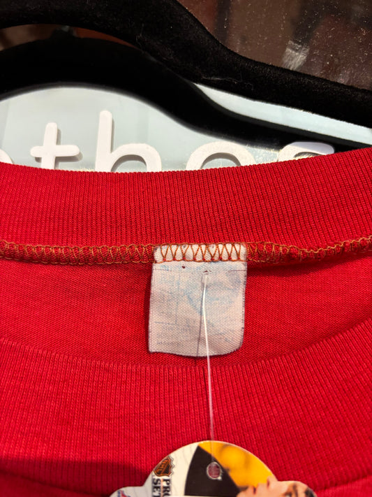 size 4X red San Antonio Texas RARE VINTAGE single stich graphic tee