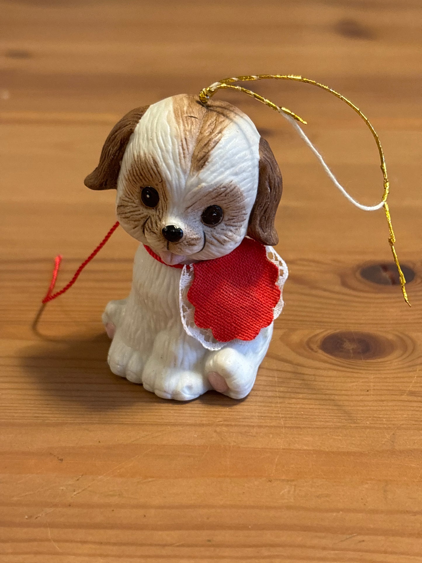 1980s JASCO little chimer puppy ornament