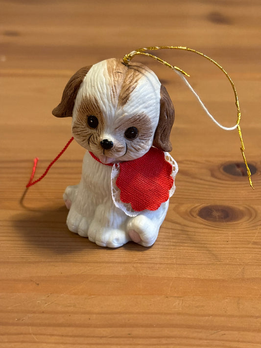 1980s JASCO little chimer puppy ornament