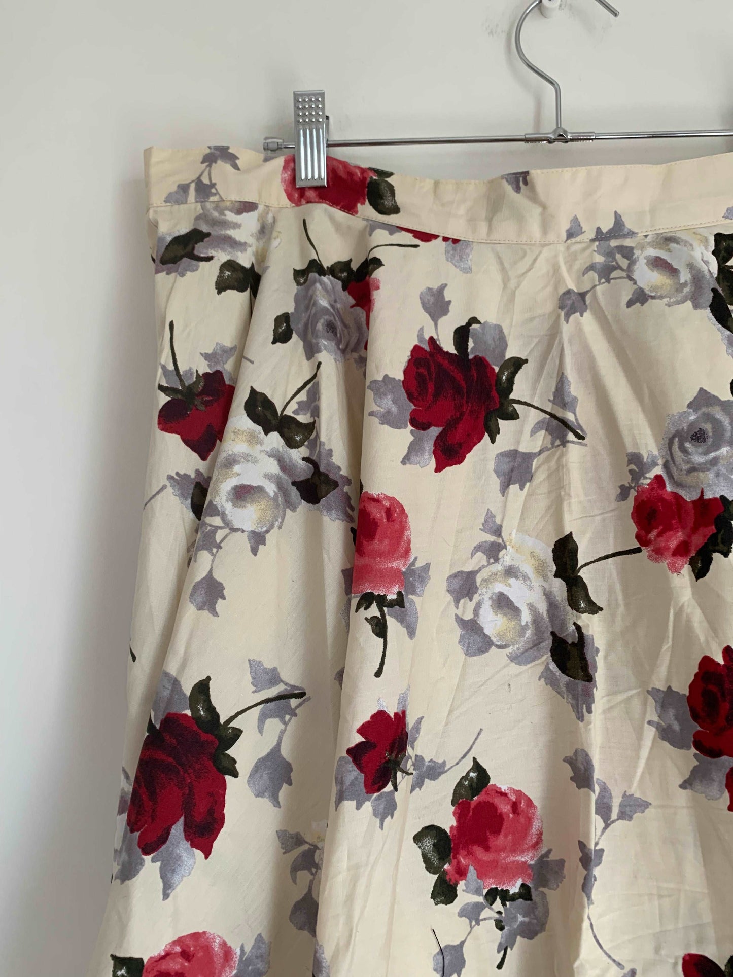 1X Hell Bunny floral-Skirt