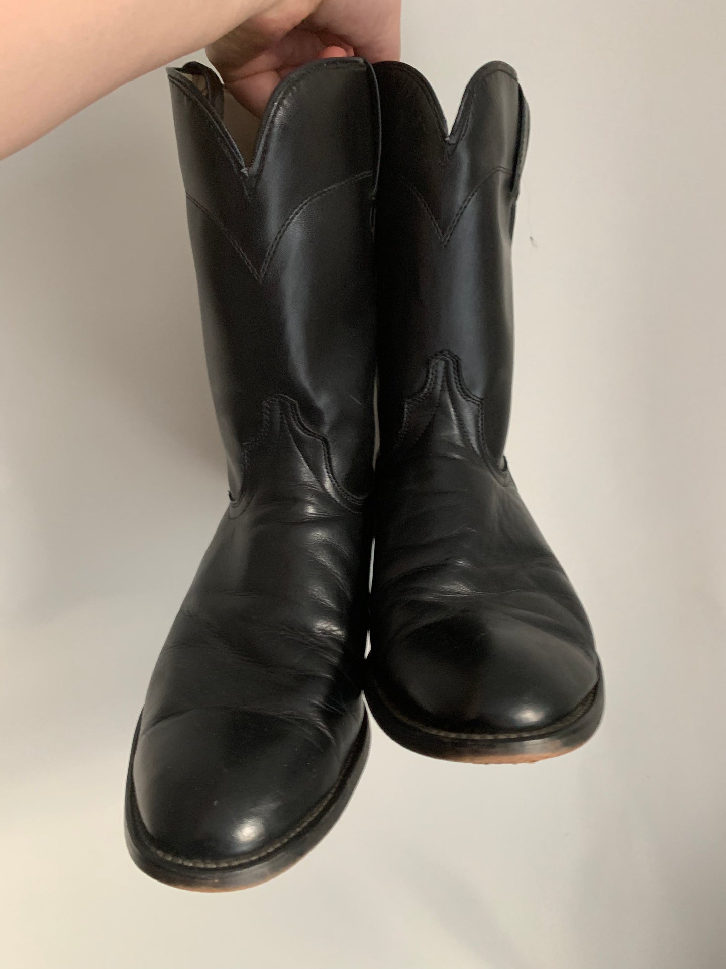 Size 11.5 EE (mens) Leather Laredo Boots - made in USA