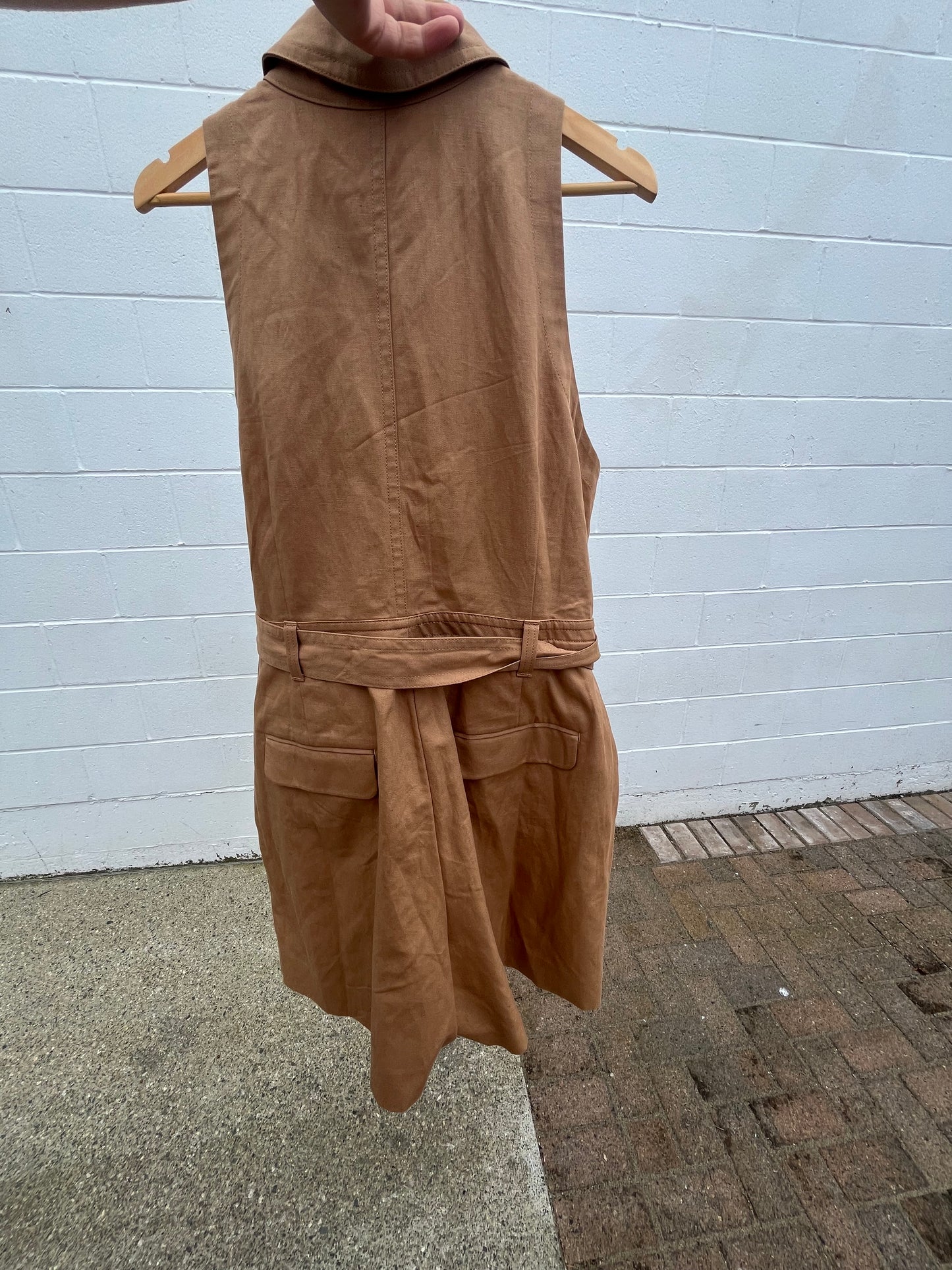 Size 20 Sand Banana Republic Romper