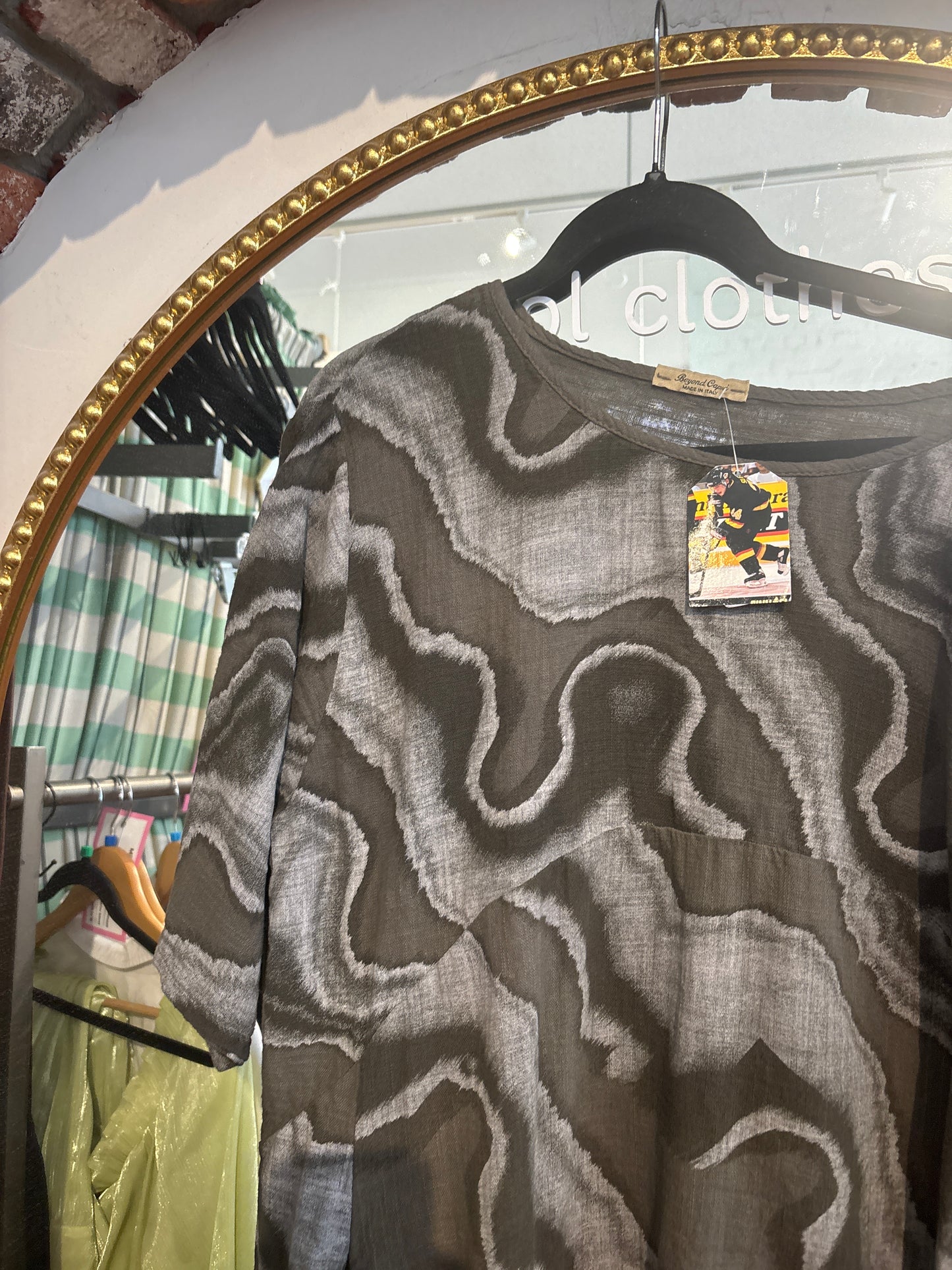 Size flex grey dyed beyond Capri dress