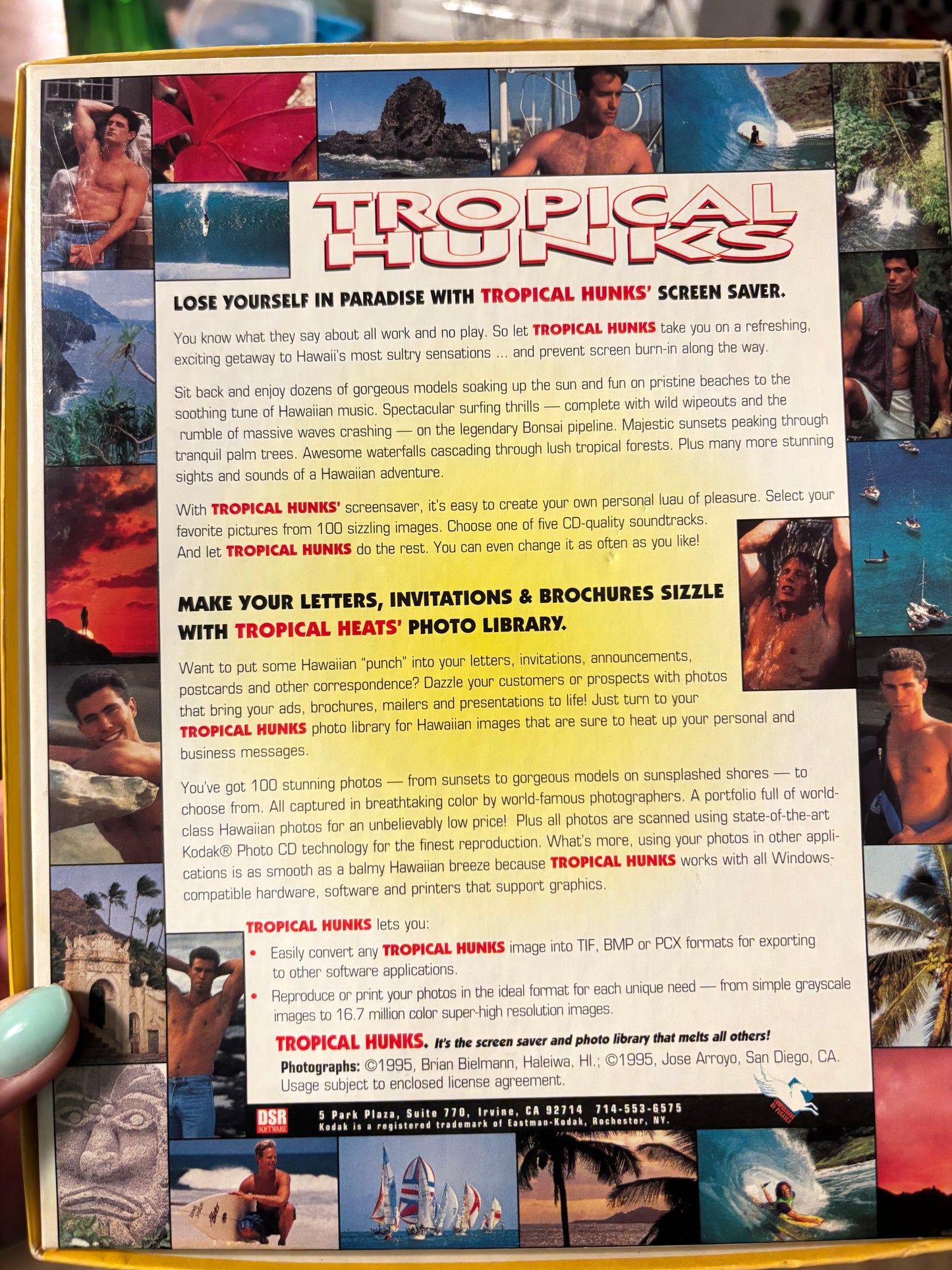 Vintage Tropical Hunks CD-ROM