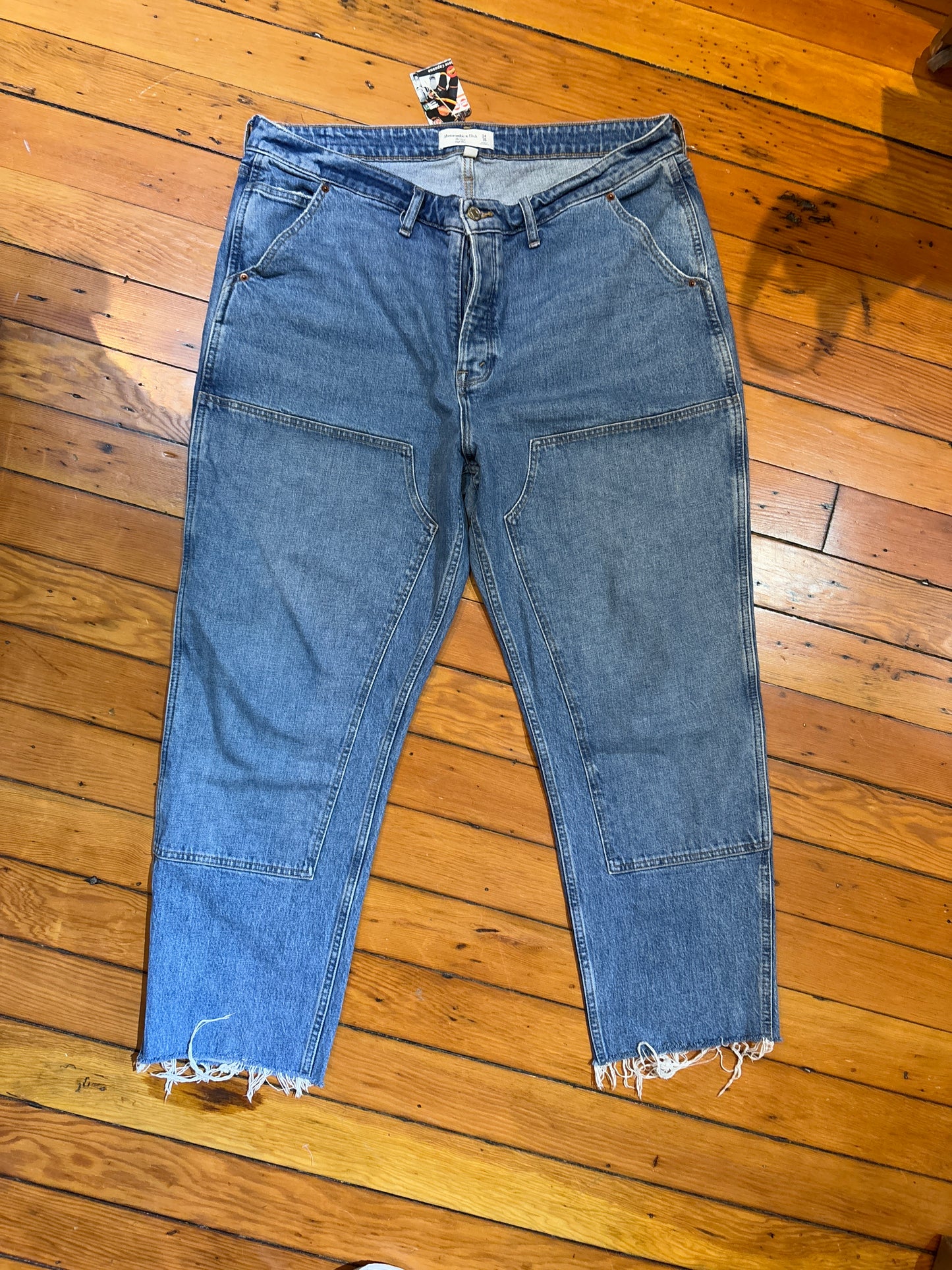 Size 18R midwash Abercrombie Jeans