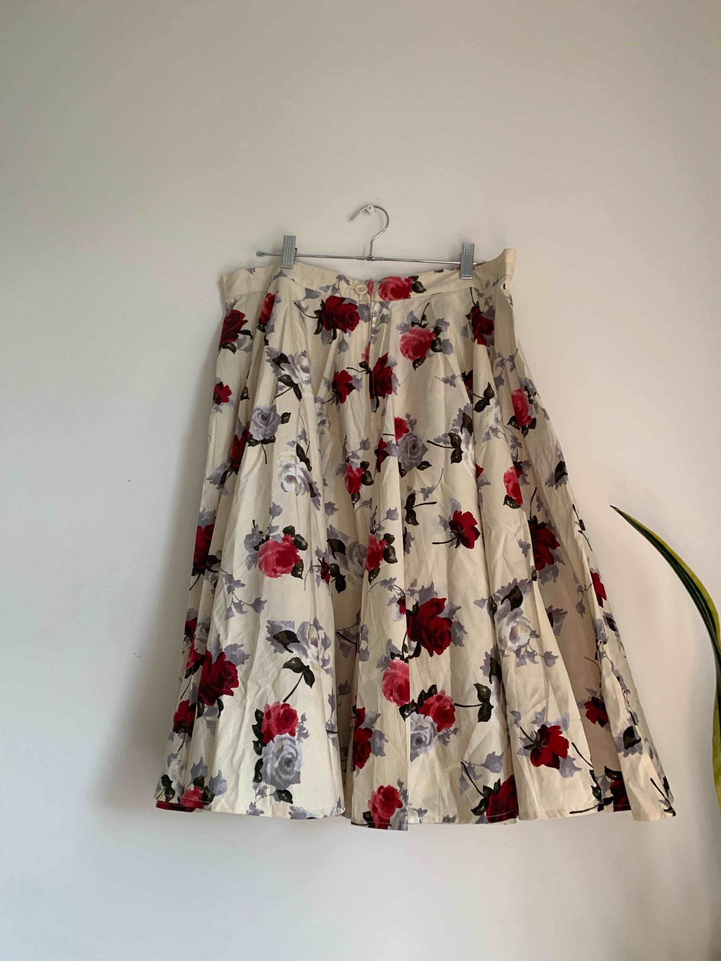 1X Hell Bunny floral-Skirt