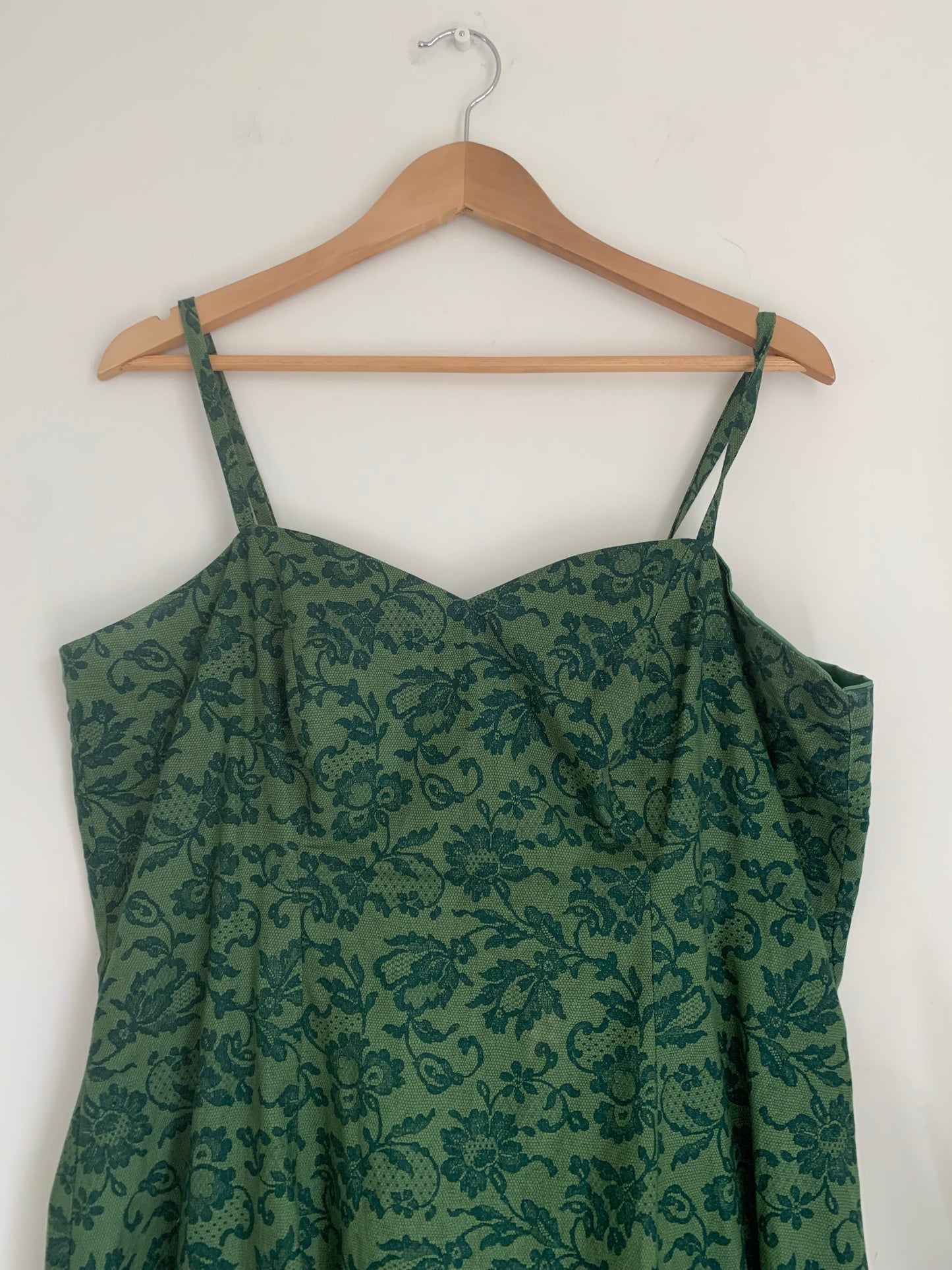 Size 18 Green and green Bon Bon Dress