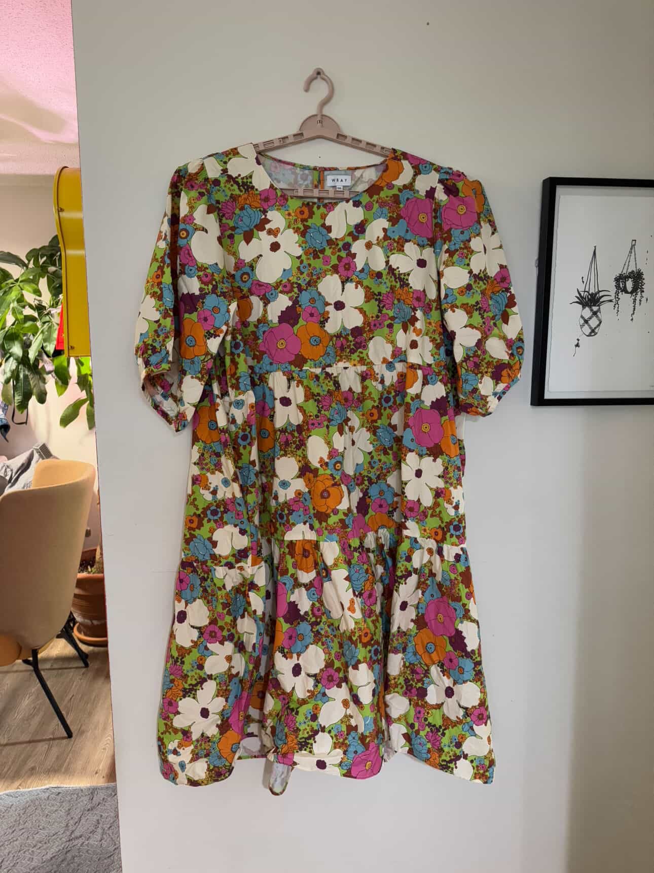 size 5XL Acid Floral Wray dress