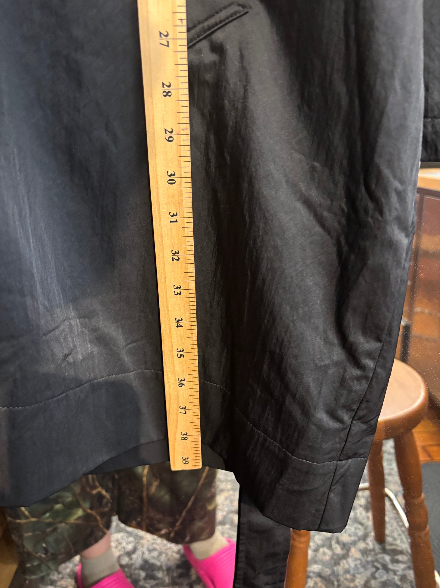 Size 3X black NVLT trench - NWT