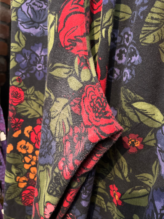 AS IS size 28 tall maria roses  Lucy & Yak boilersuit