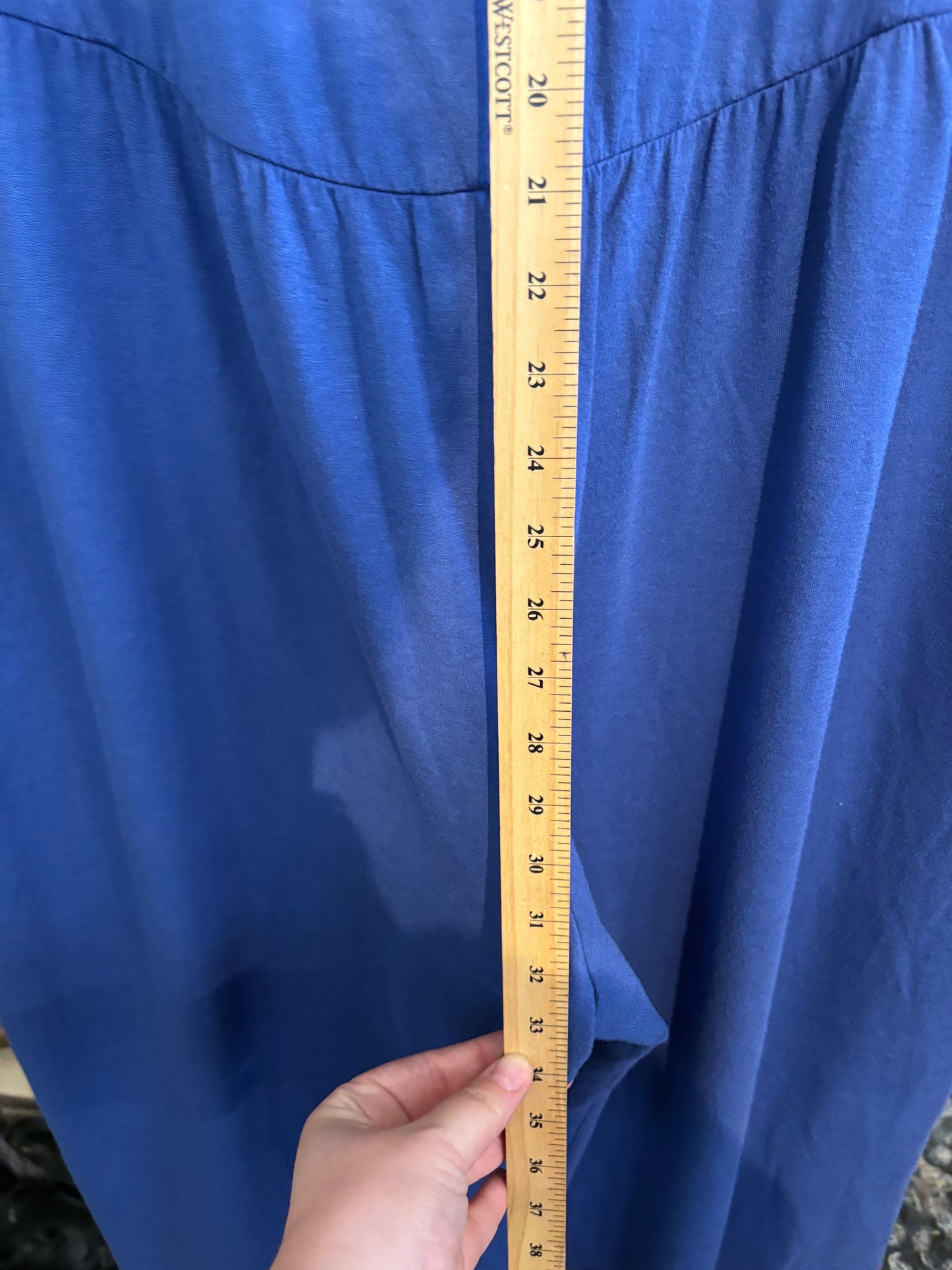 Size 4X royal blue Smash+Tess jumpsuit