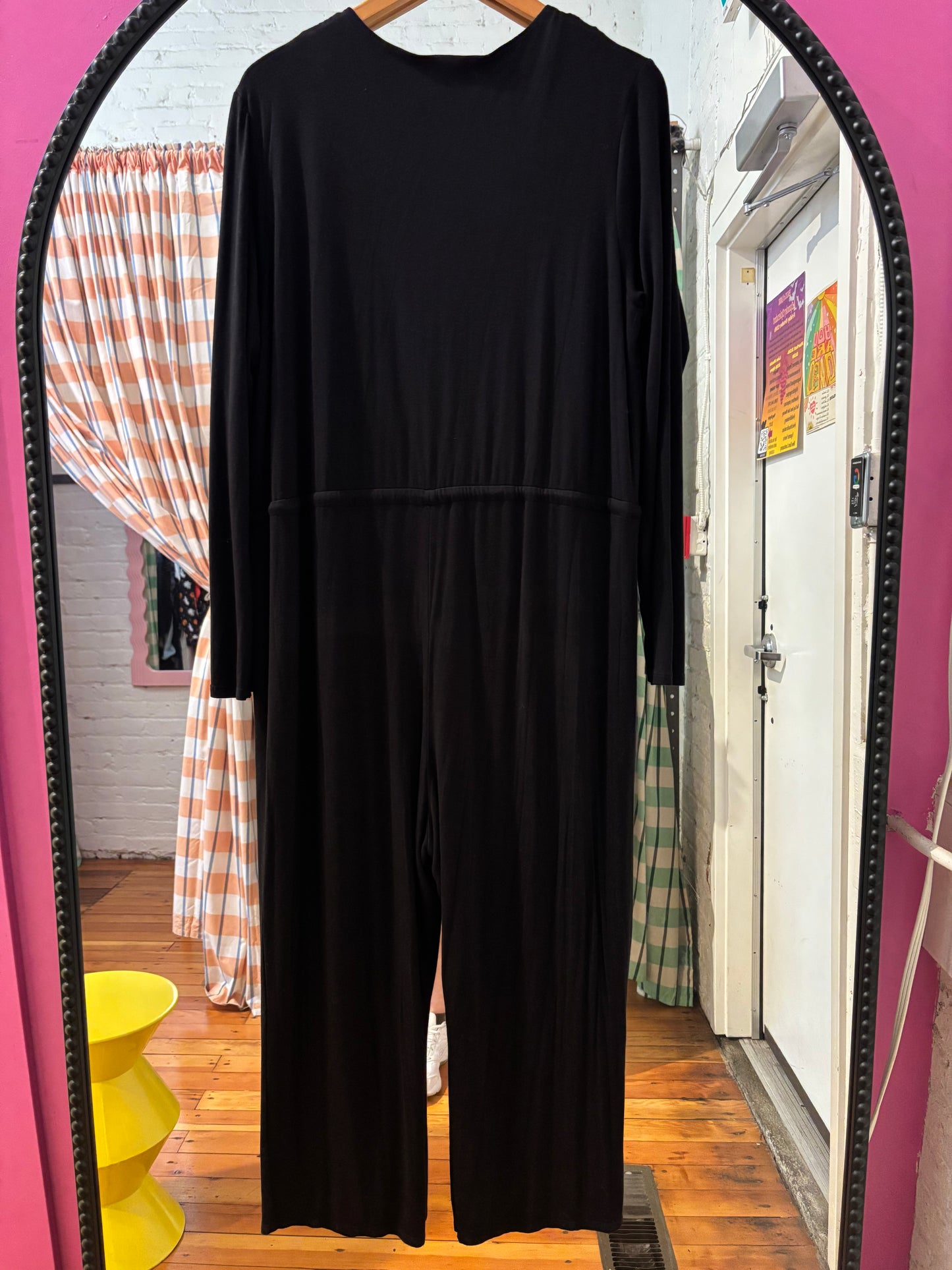 size XLarge black super soft Jackson Rowe jumpsuit