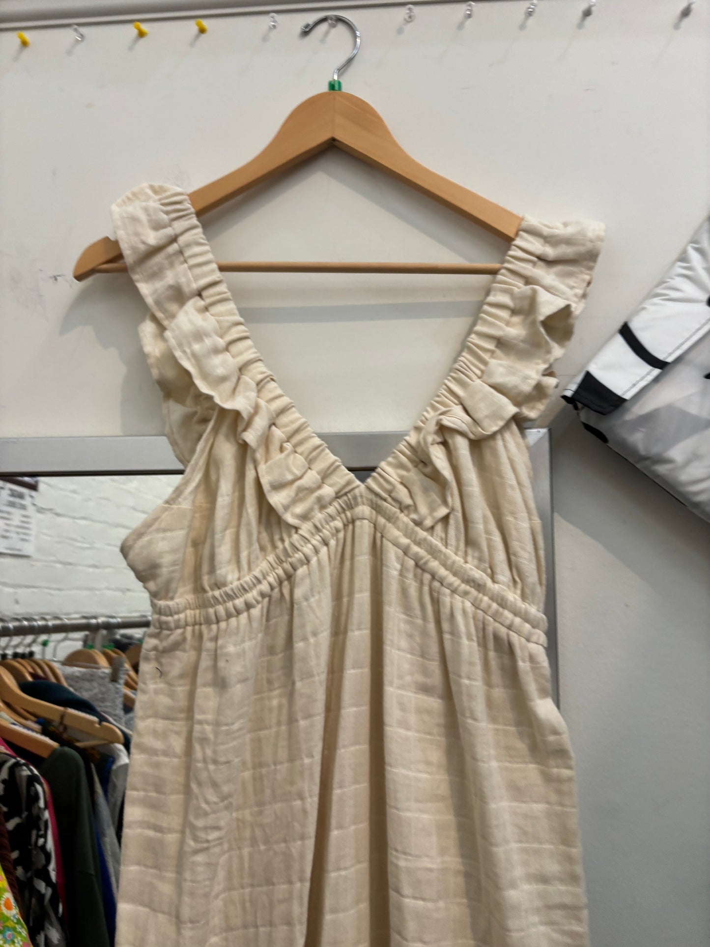 size 2x cream Milos cotton gauze Harly Jae dress