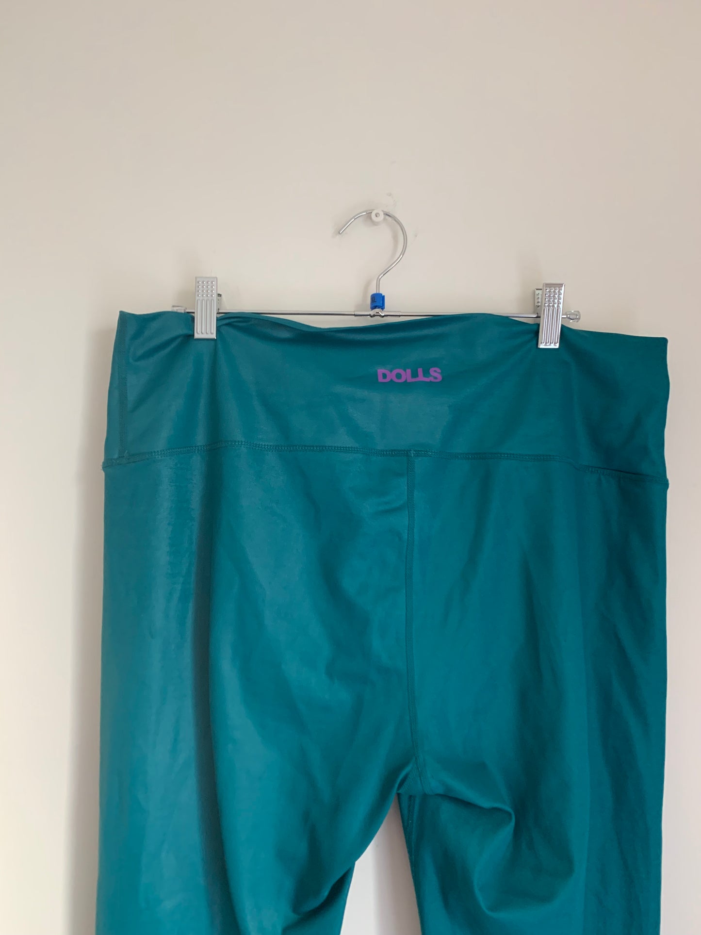 Size 2X Teal Rebdolls Leggings