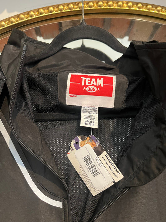size 3X black Team365 jacket - waterproof