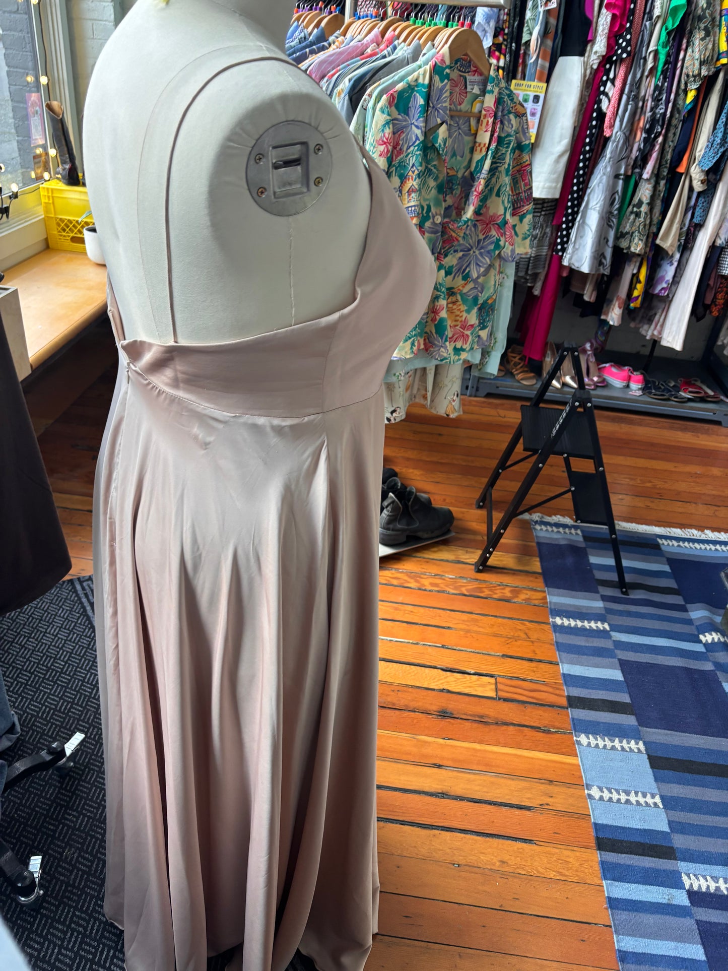 size XXL champagne sequins Etsy - stylish bride ACCS dress - wedding